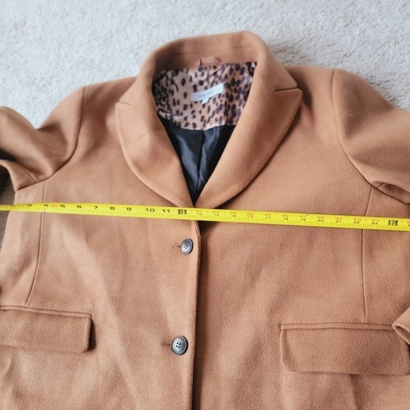 NWT Women's Nine West Single-Breasted Wool Blend Walker Jacket XXL - Picture 7 of 11